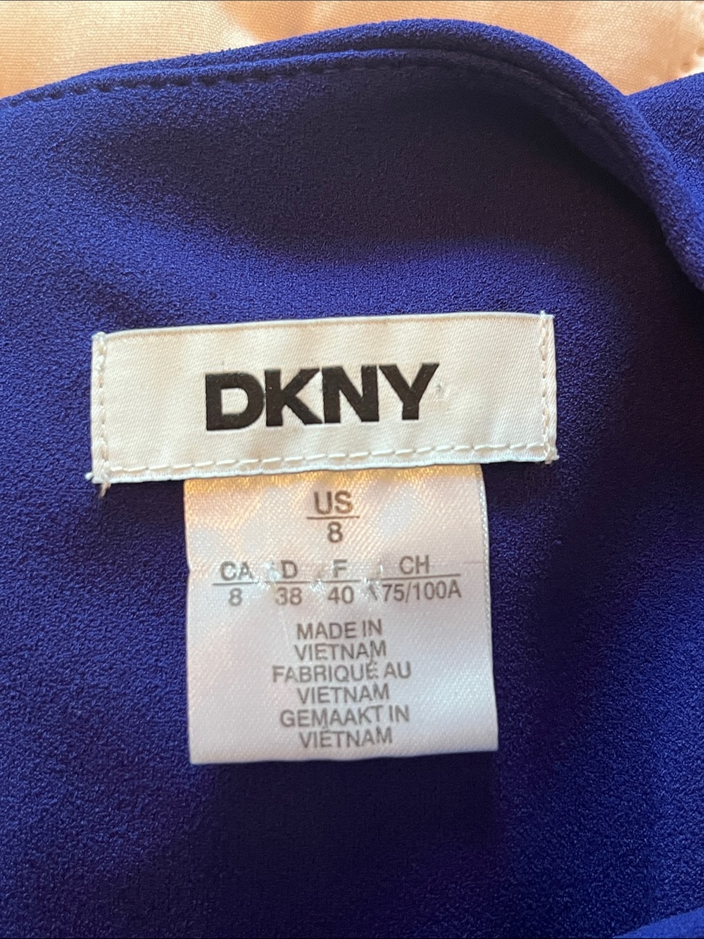 DKNY Fit & Flare Dress - Picture 8 of 9